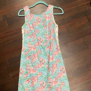 Lily Pulitzer lobster dress size 2